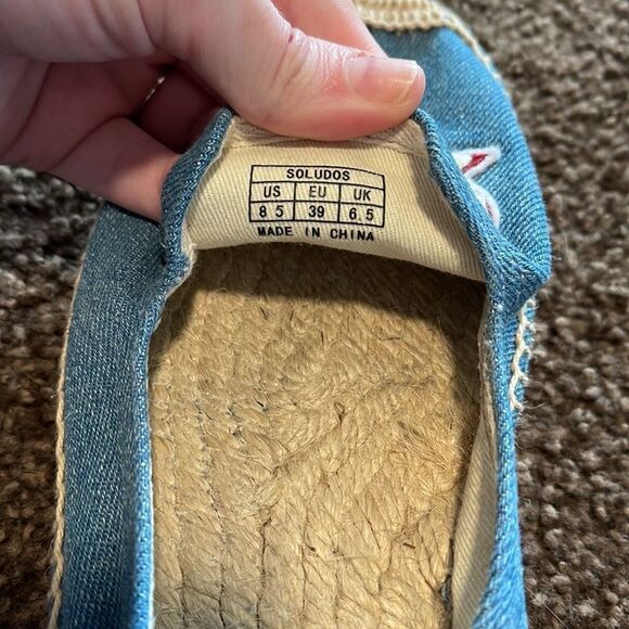 Soludos for Madewell - Good Vibes Espadrilles Size 8.5 - Picture 12 of 12